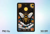 Honey Bee Tarot Card Clipart Bundle 1