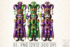 Nutcracker Mardi Gras Clipart Bundle 2
