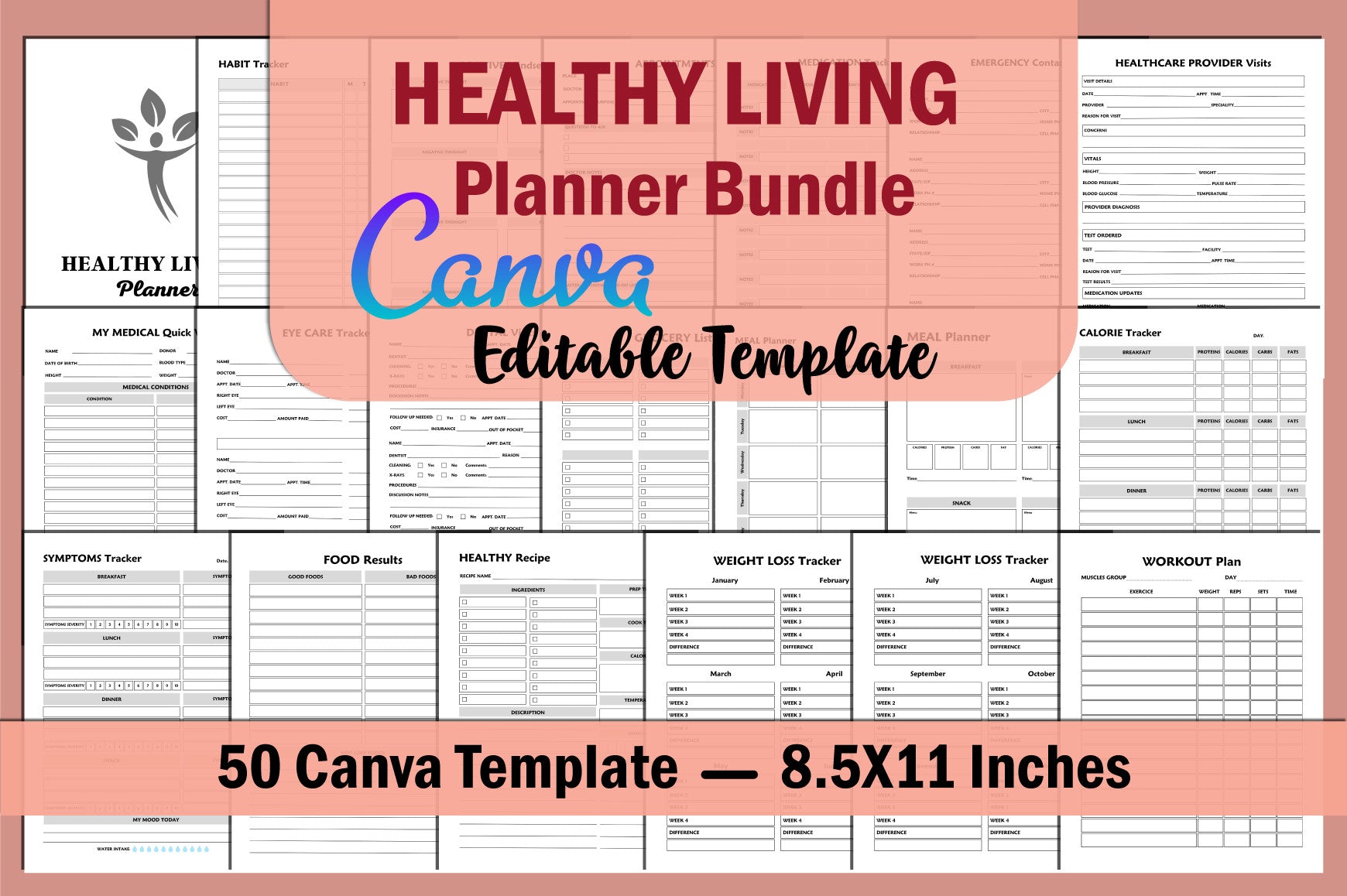 Healthy Living Planner
