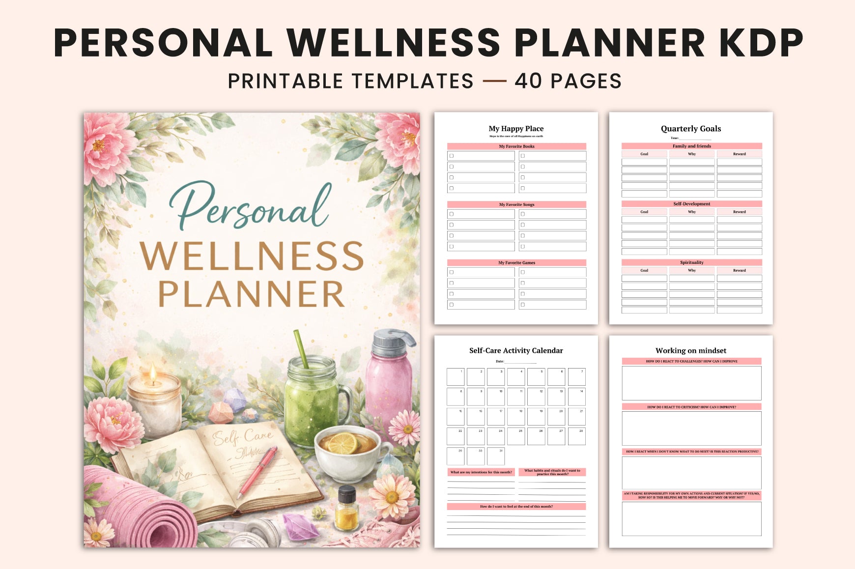 Personal Wellness Planner