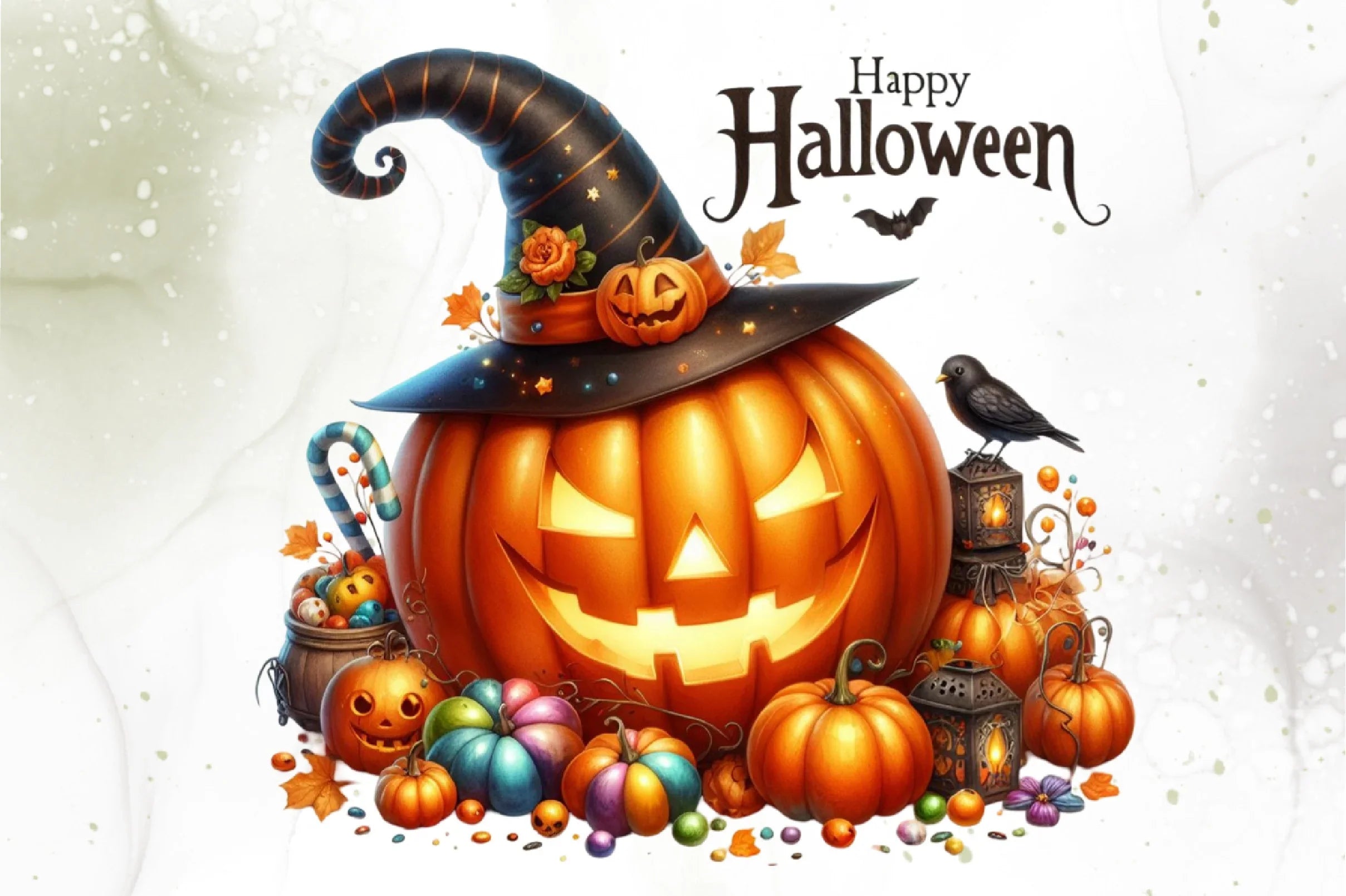 Cute Halloween Clipart Bundle 26 - CraftNest - Digital Crafting and Art