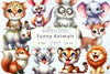 Woodland Animals Clipart Bundle 7