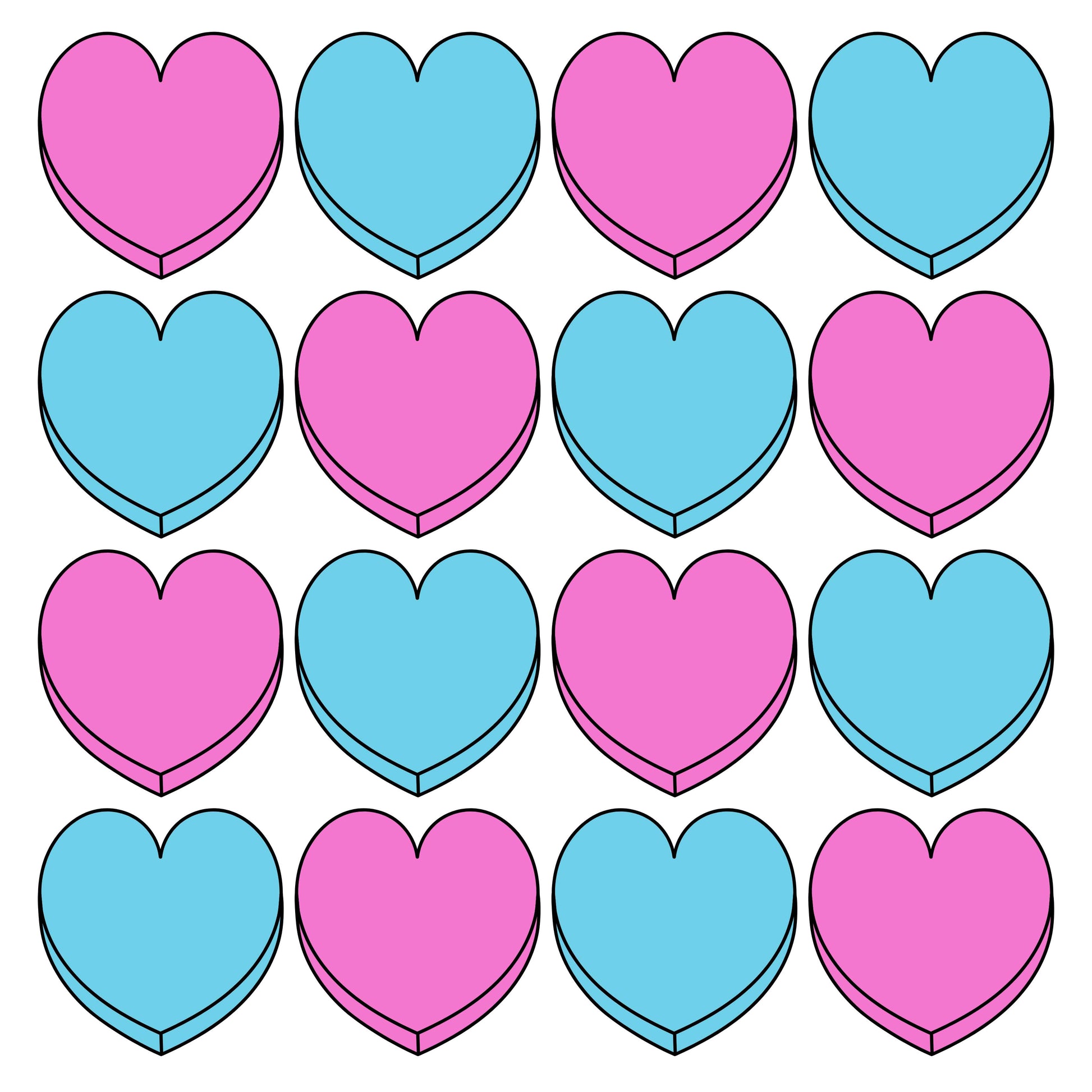 Valentine Seamless Digital Paper 6 - CraftNest - Digital Crafting and Art