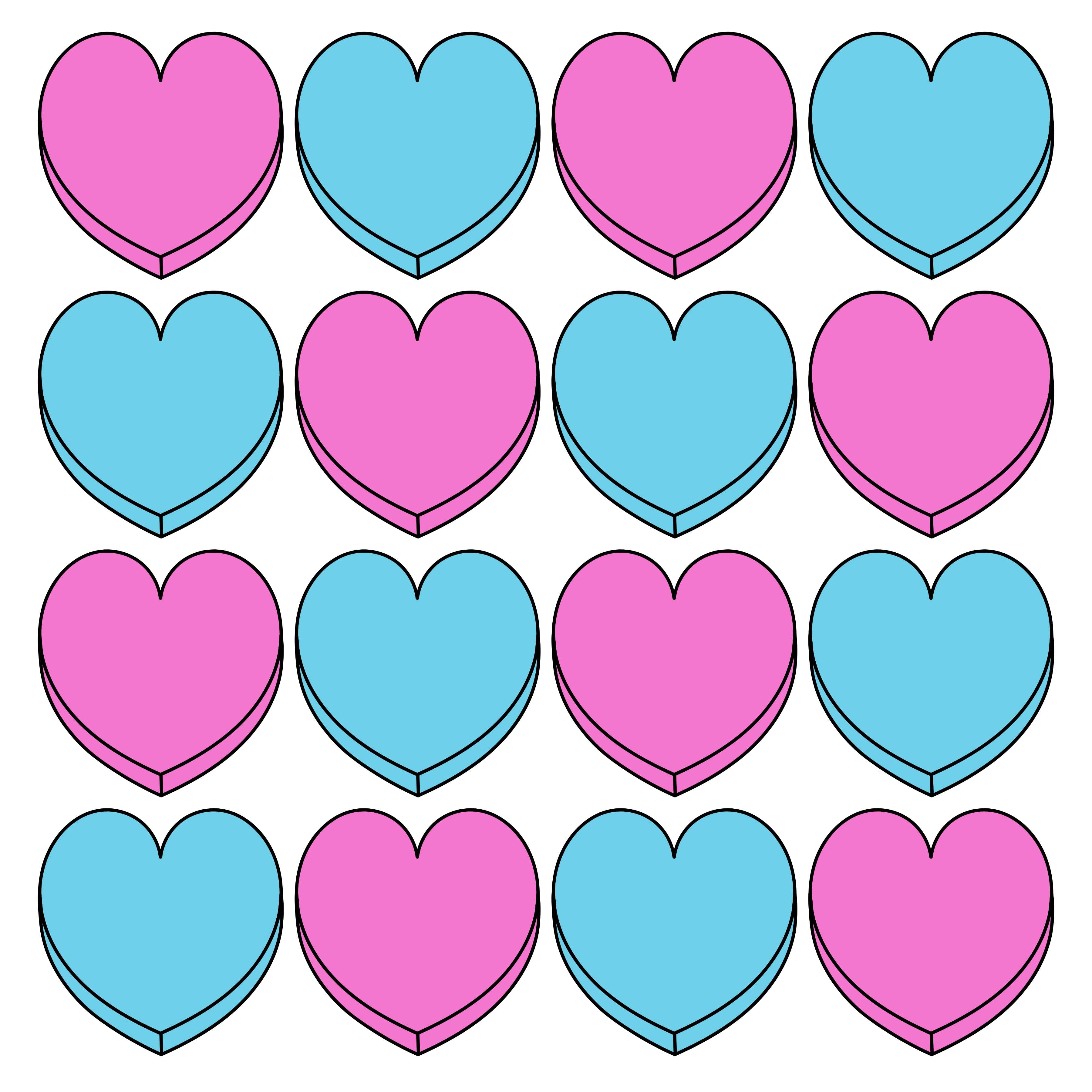 Valentine Seamless Digital Paper 6 - CraftNest - Digital Crafting and Art