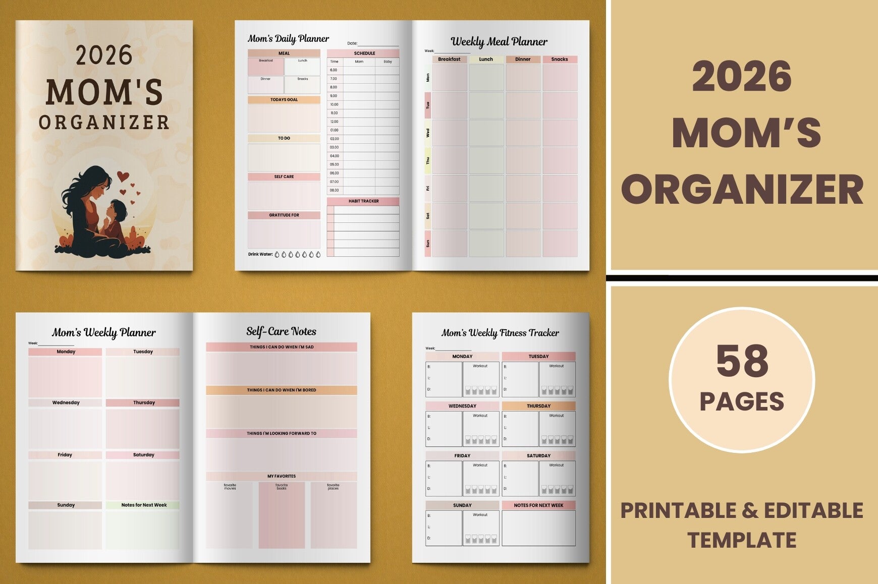 Mom Planner Organizer