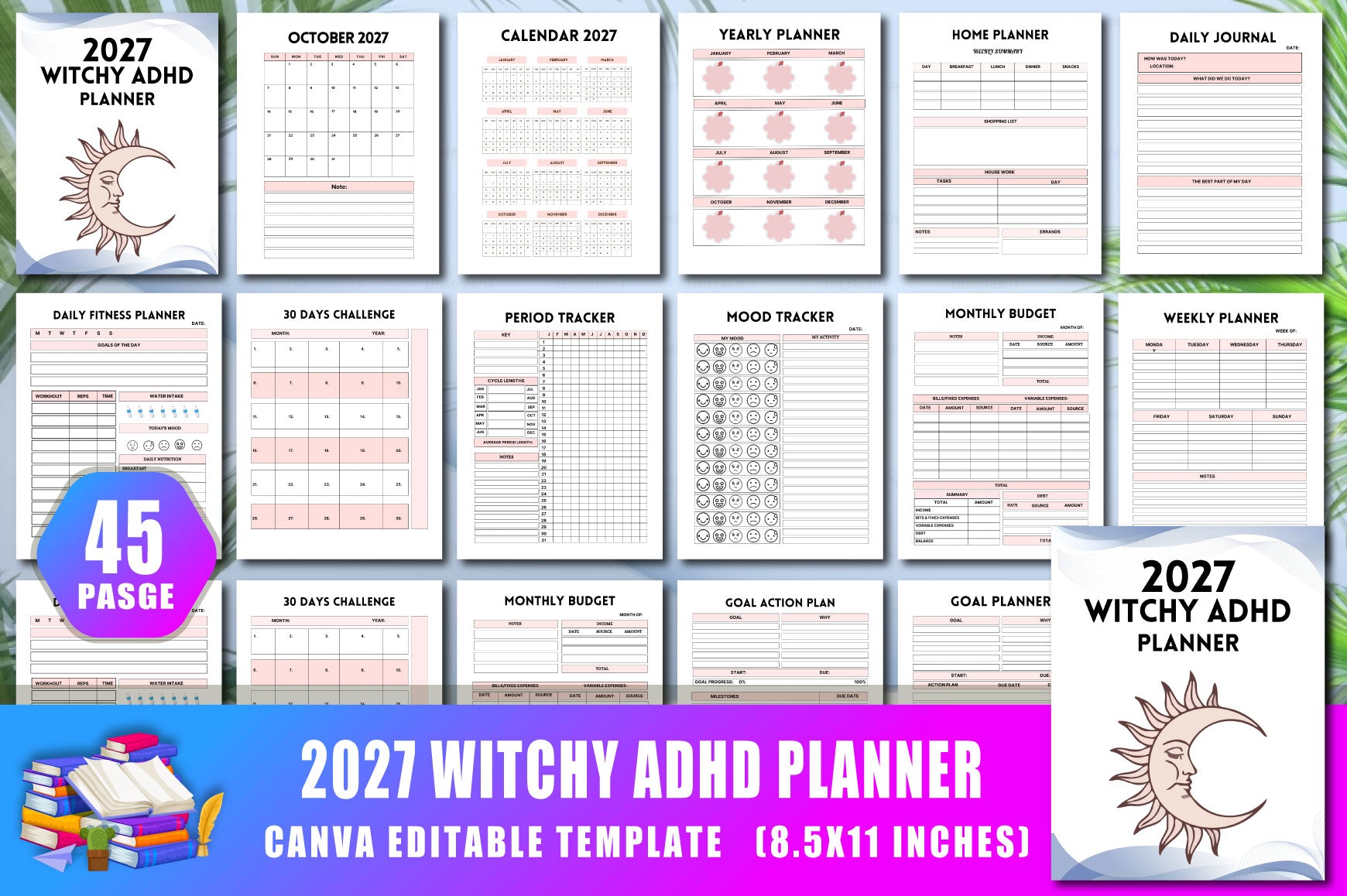 Witchy ADHD Planner