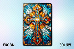 Stained Glass Cross Tarot Card Clipart Bundle 7 - CraftNest - Digital Crafting and Art