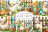 Easter Sheep Clipart Bundle