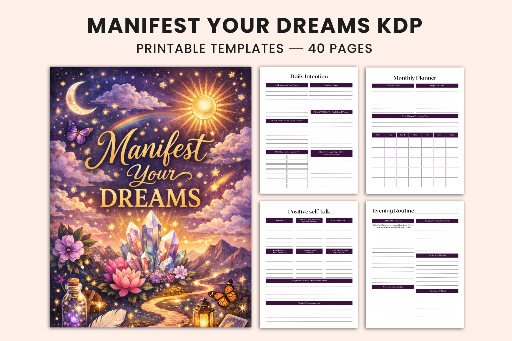 Manifest Your Dreams Planner