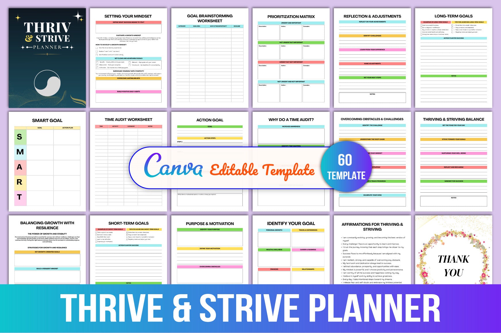 Thrive Strive Planner