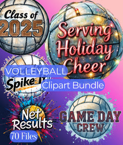 Volleyball Clipart Bundle - CraftNest - Digital Crafting and Art