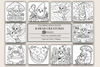 Kawaii Creatures Coloring Book