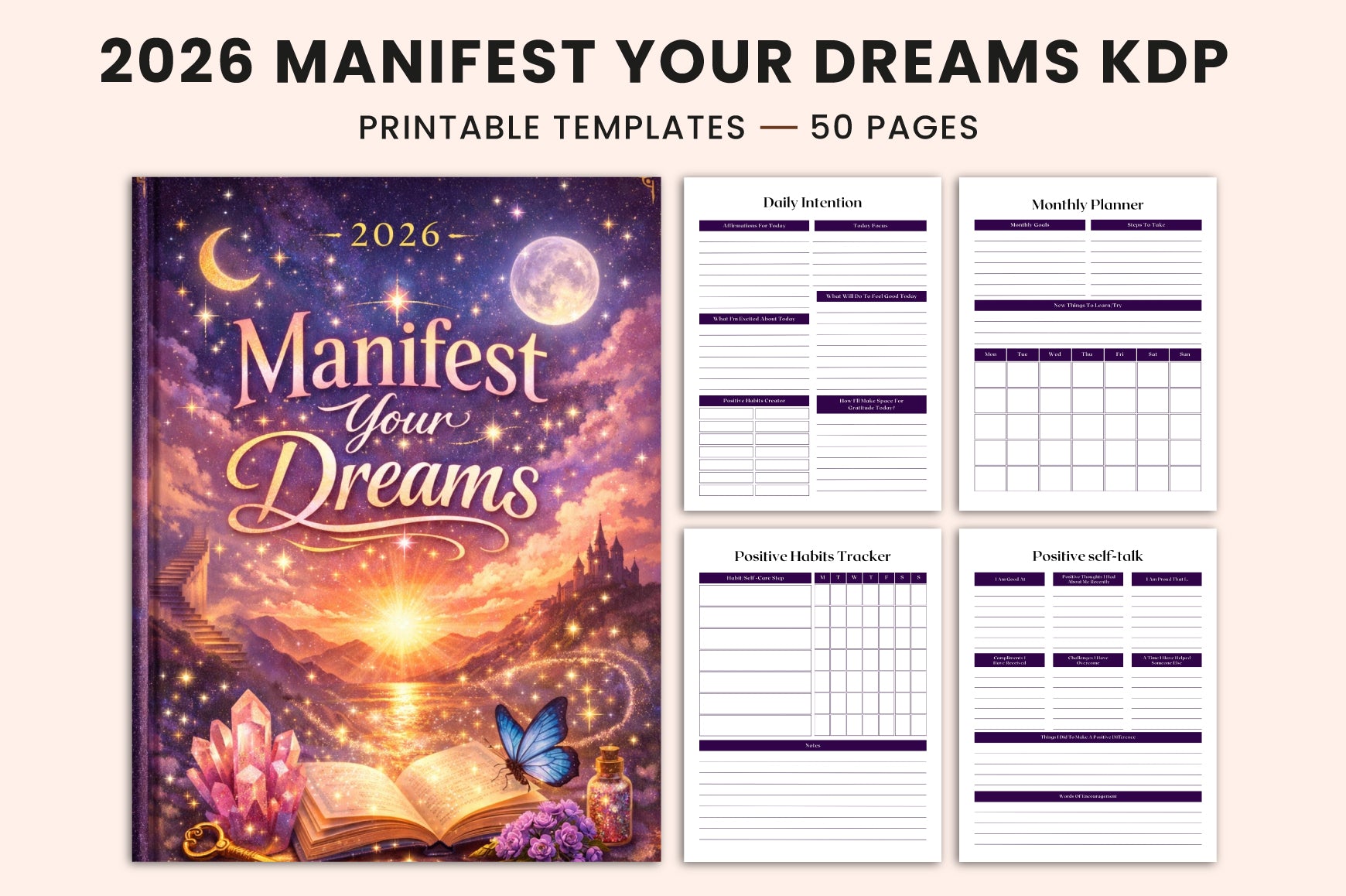 Manifest Your Dreams Journal