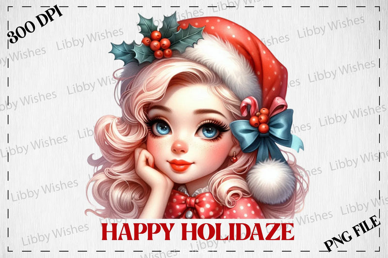 Happy Holidaze Clipart Bundle - CraftNest - Digital Crafting and Art