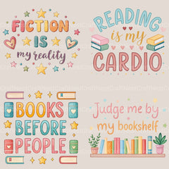 Book Quotes Clipart Bundle - CraftNest - Digital Crafting and Art