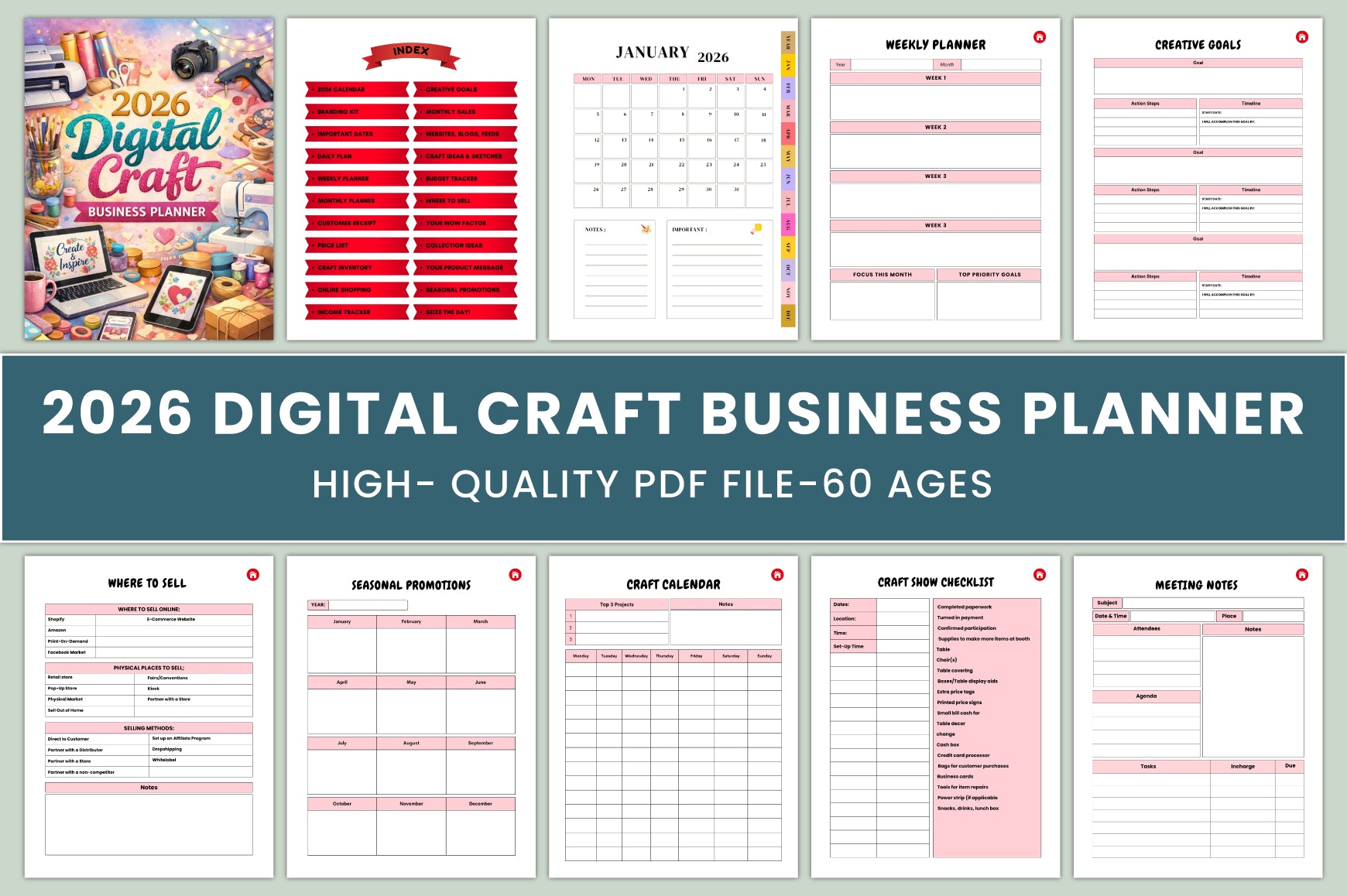 Craft Business Planner