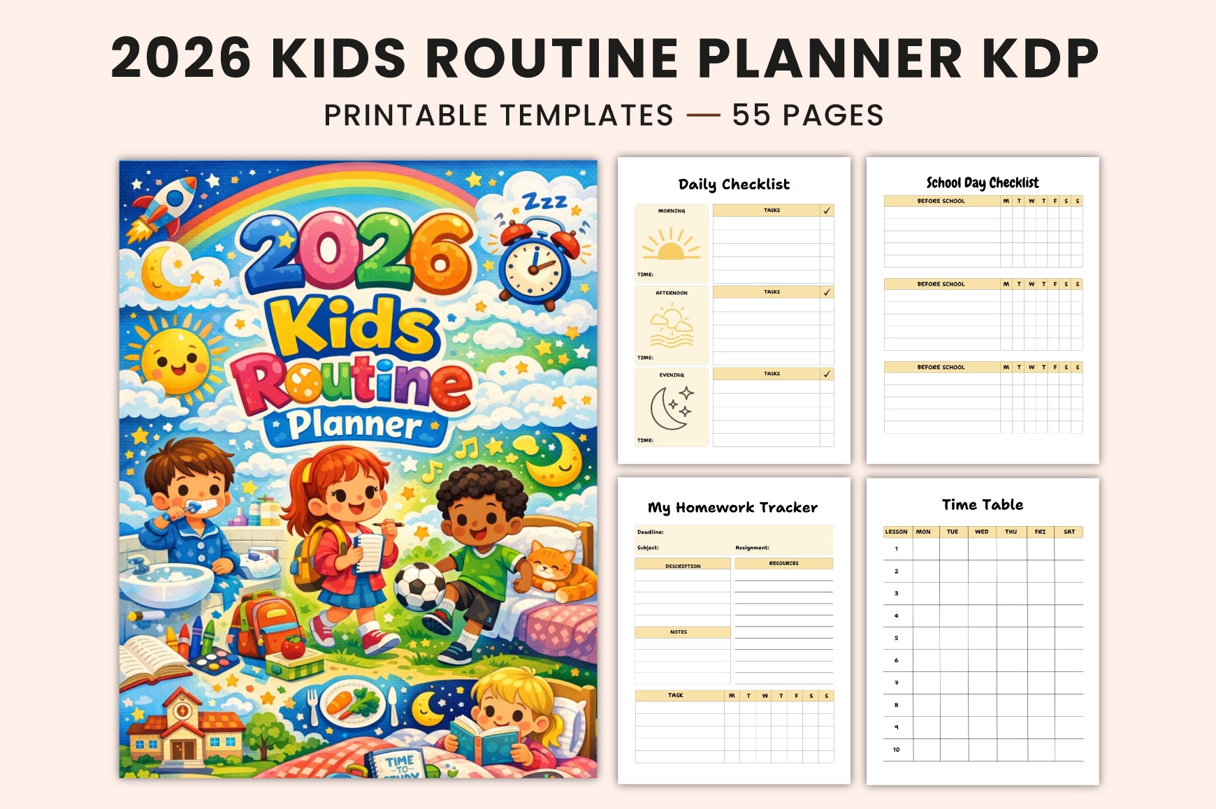 Kids Routine Planner