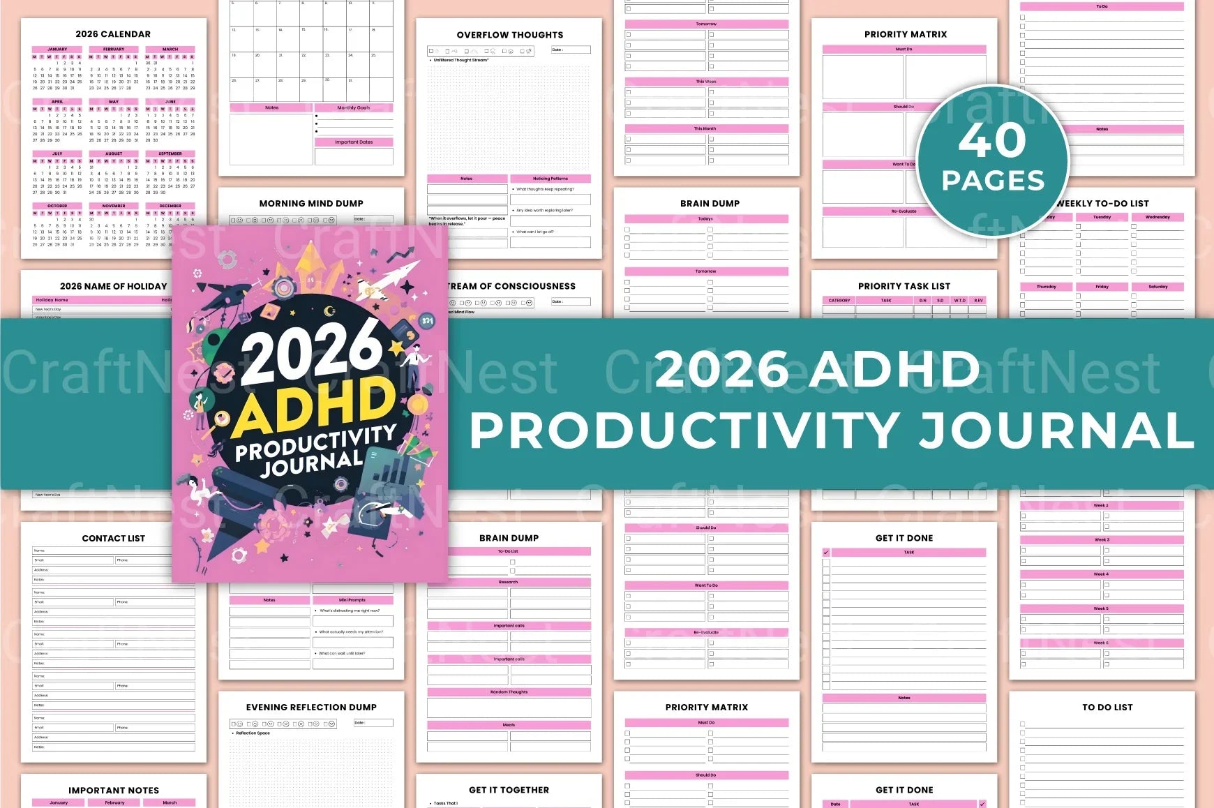 Boost ADHD Productivity: Effective Strategies - CraftNest - Digital Crafting and Art