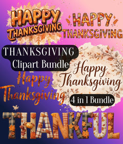 Thanksgiving Clipart Bundle - CraftNest - Digital Crafting and Art