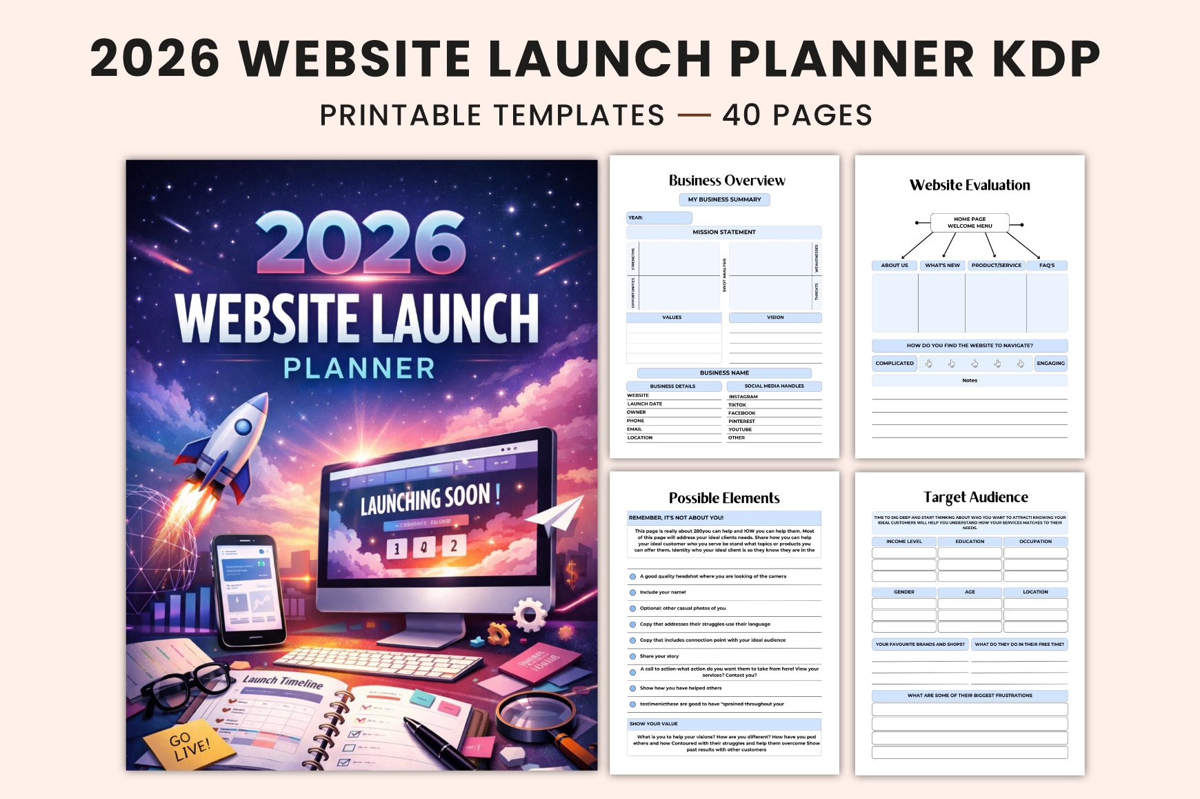 Website Launch Planner
