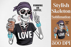 Stylish Skeleton Clipart Bundle - CraftNest - Digital Crafting and Art