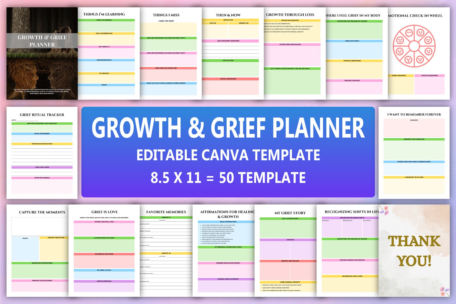 Growth Grief Planner