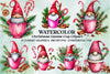 Christmas Gnome In A Cup Clipart Bundle