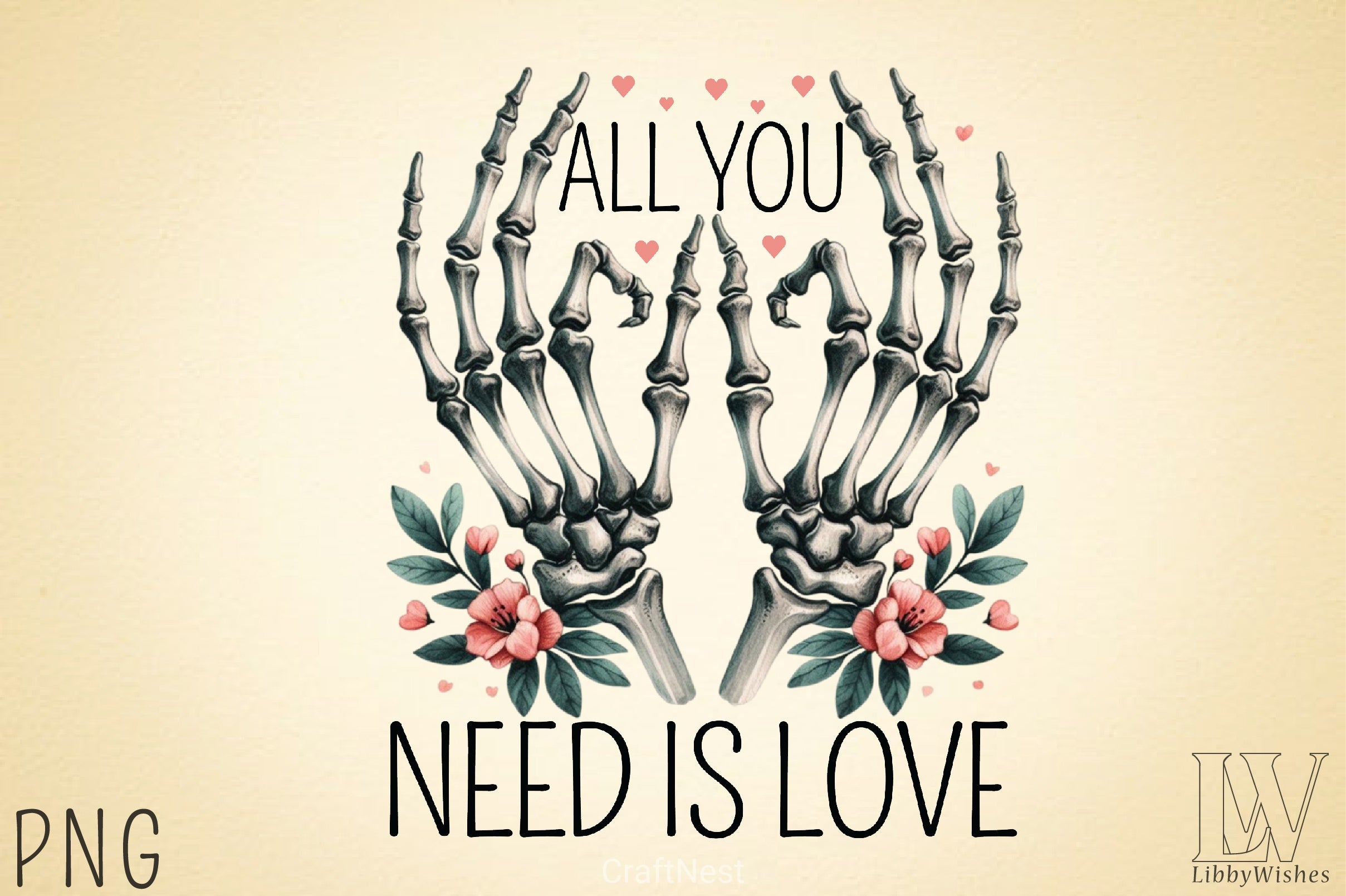 Skeleton Valentine's Day Clipart Bundle 6 - CraftNest - Digital Crafting and Art