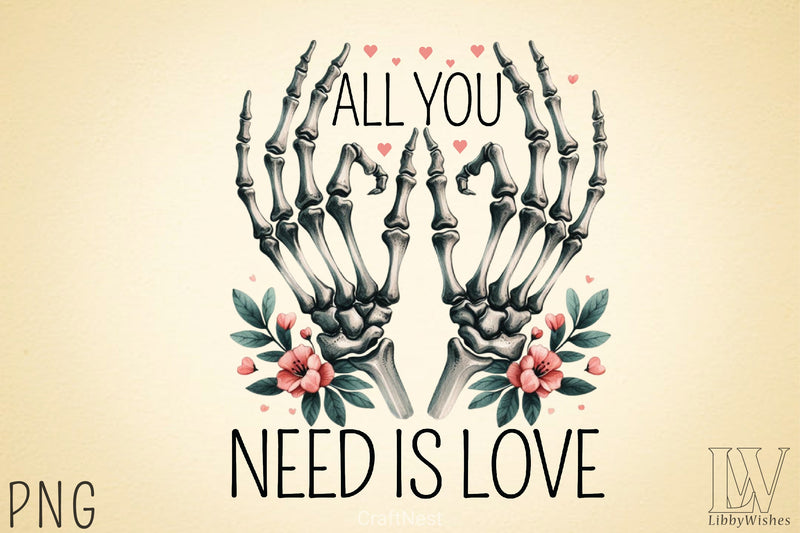 Skeleton Valentine's Day Clipart Bundle 6 - CraftNest - Digital Crafting and Art