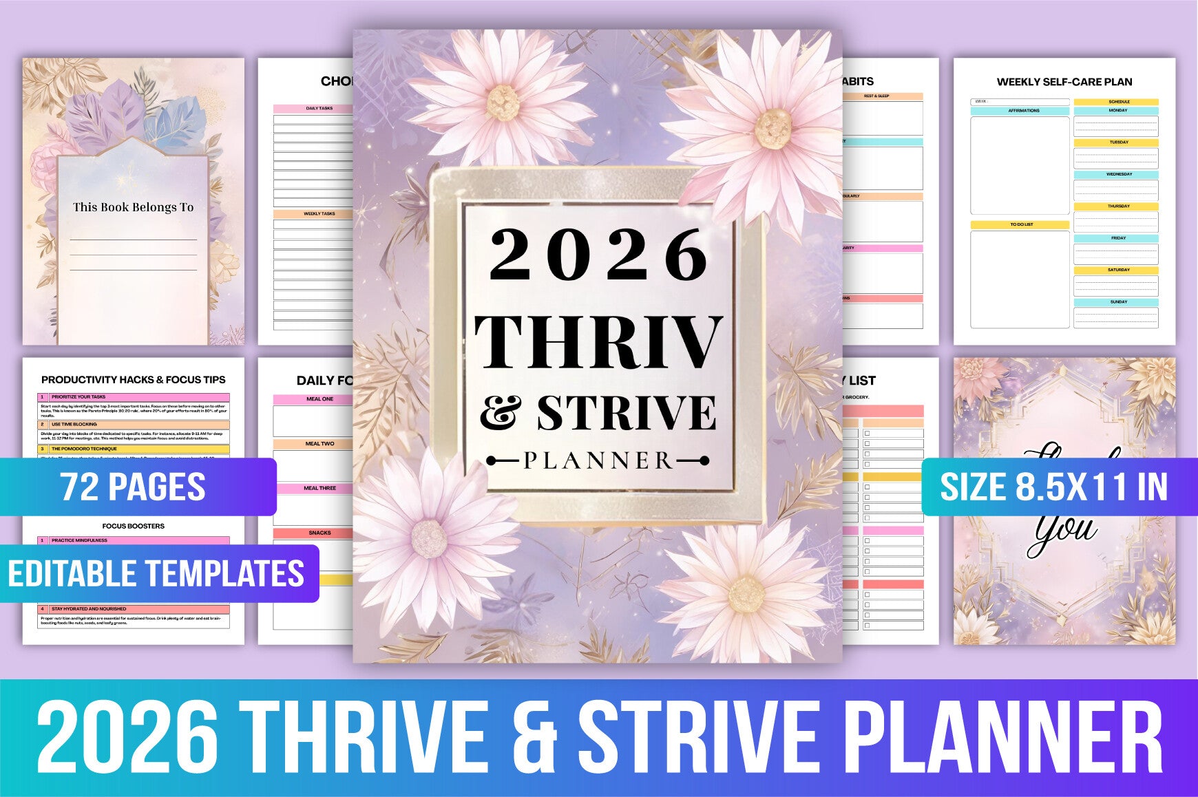 Thrive Strive Planner