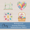 Sewing Whimsical Clipart Bundle