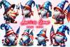 4th Of July Gnome Clipart Bundle 2