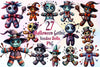 Halloween Gothic Voodoo Doll Clipart Bundle 3