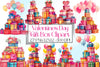 Valentine's Day Gift Box Clipart Bundle
