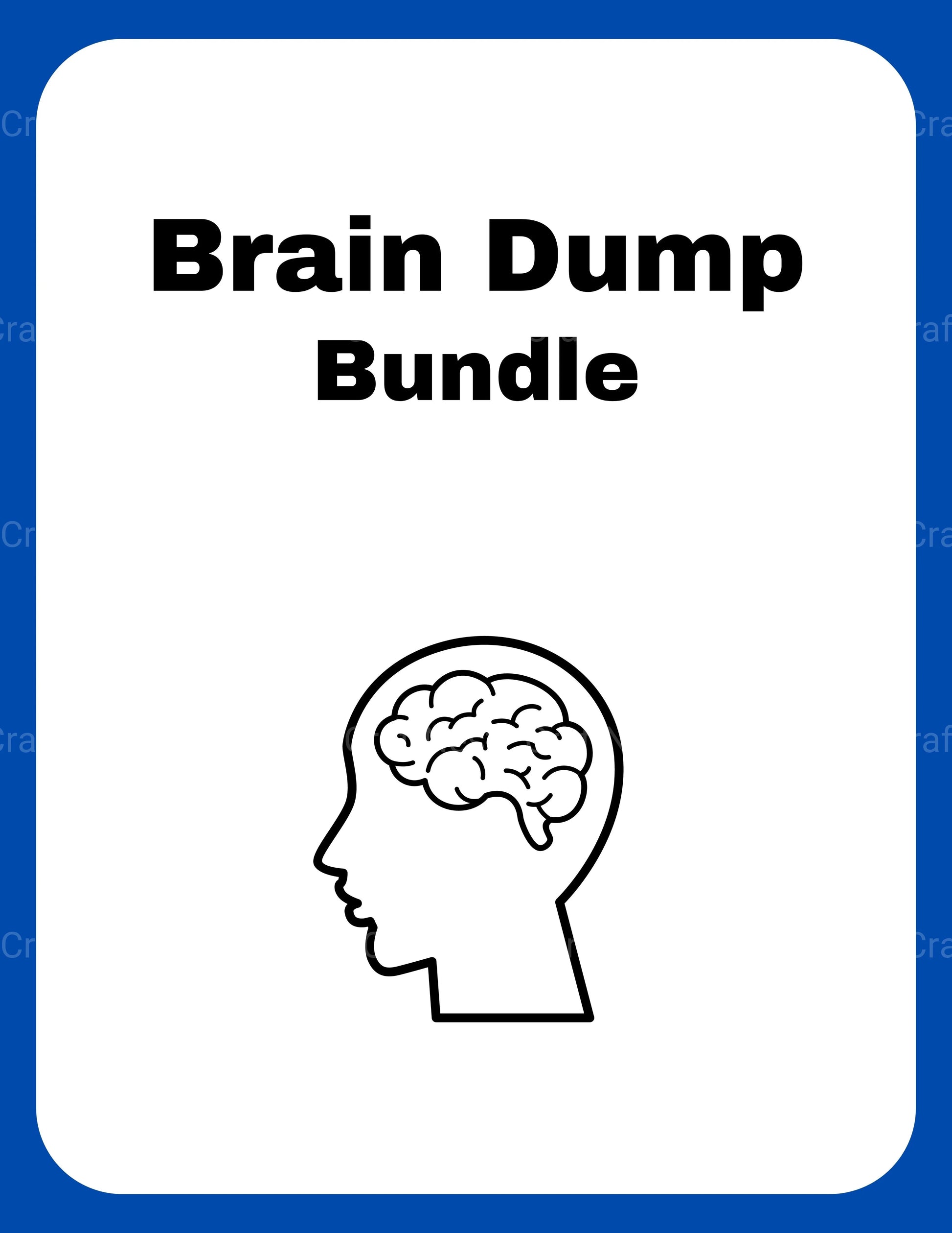 Brain Dump Ideas and Tips - CraftNest - Digital Crafting and Art