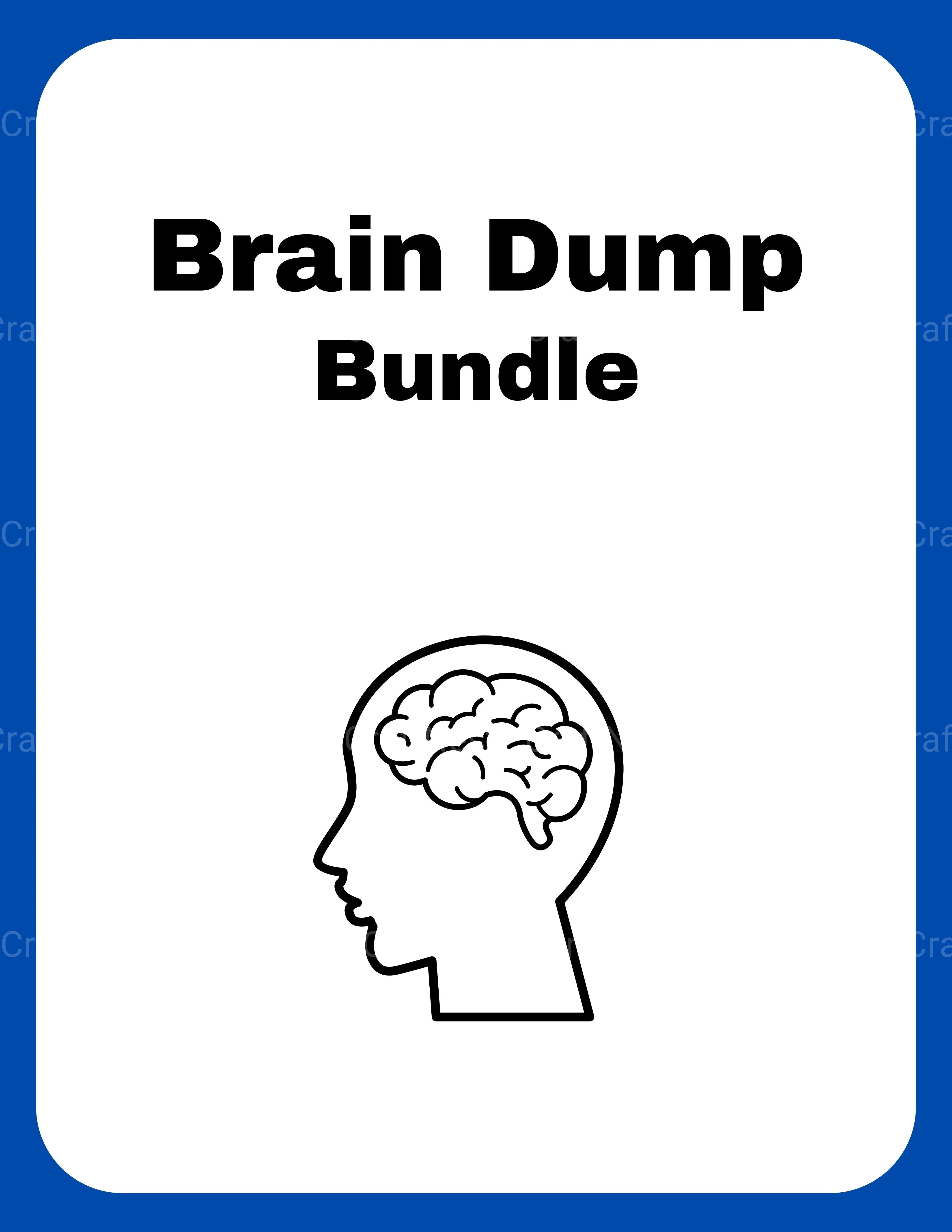 Brain Dump Ideas and Tips - CraftNest - Digital Crafting and Art