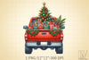 Christmas Truck Clipart Bundle 7