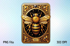 Honey Bee Tarot Card Clipart Bundle 14 - CraftNest - Digital Crafting and Art