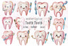 Dentist Tooth Teeth Clip Art Clipart Bundle