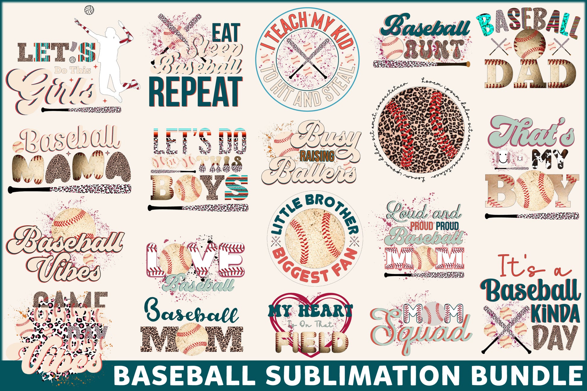 Baseball Bundle - CraftNest - Digital Crafting and Art