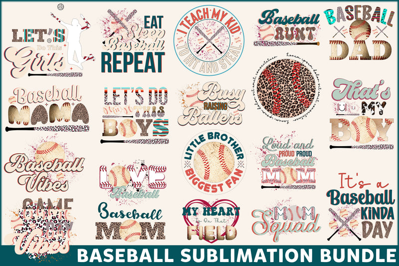 Baseball Bundle - CraftNest - Digital Crafting and Art