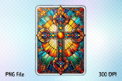 Stained Glass Cross Tarot Card Clipart Bundle 5 - CraftNest - Digital Crafting and Art