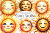 Sun Smile Clipart Bundle