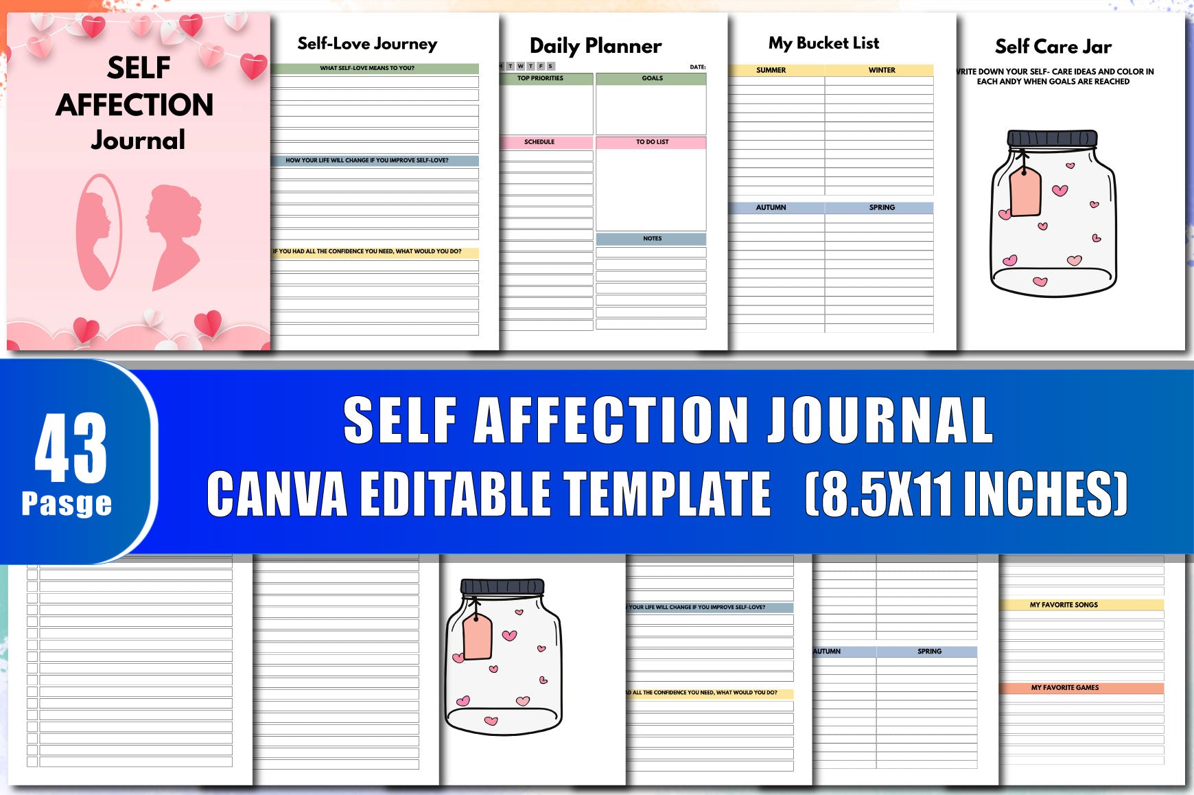 Self Affection Journal