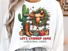 Let's Stirrup Some Christmas Cheer Clipart Bundle - CraftNest - Digital Crafting and Art