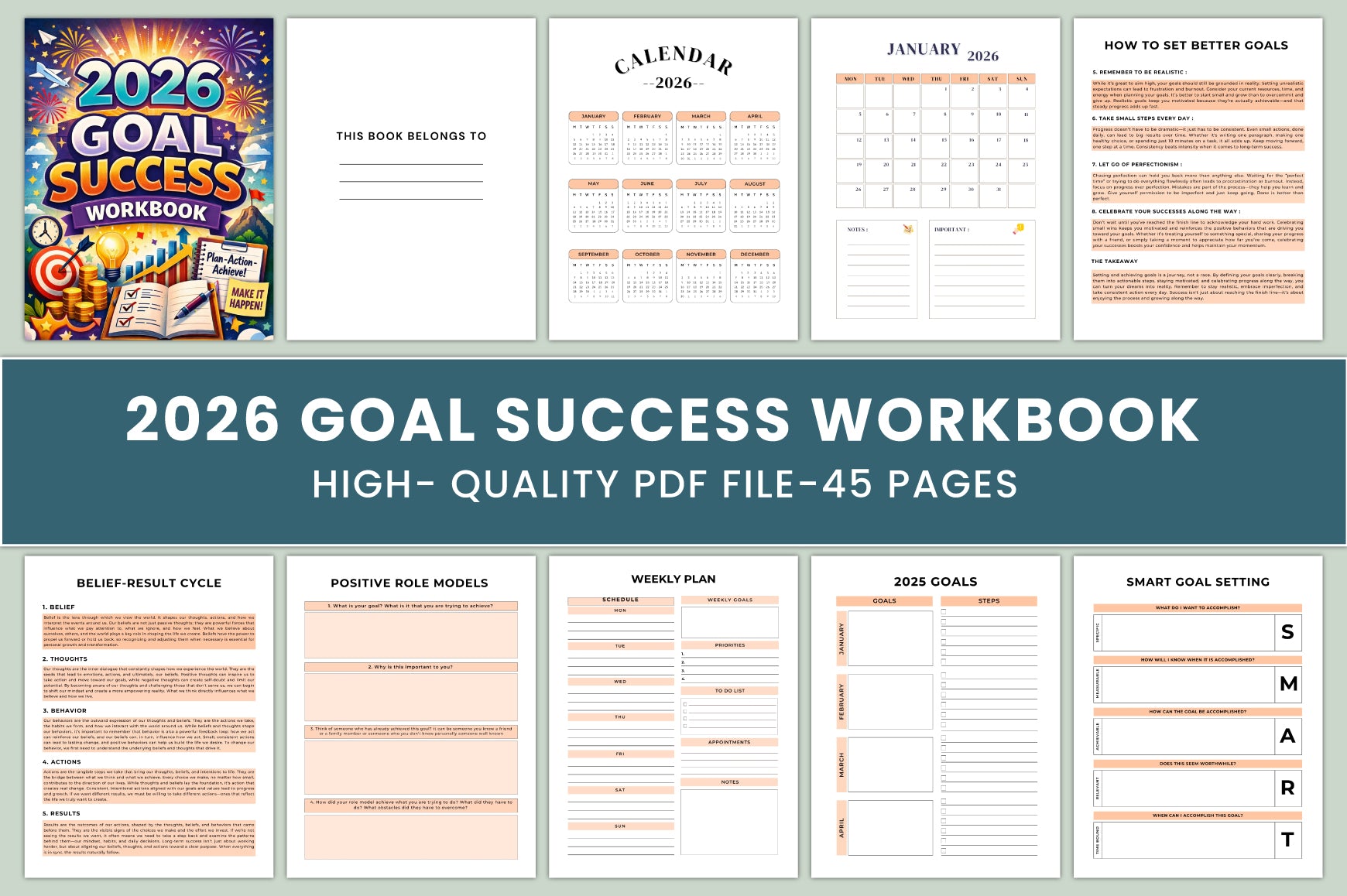 Goal Success Workbook