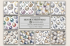 Silver Christmas Background Papers