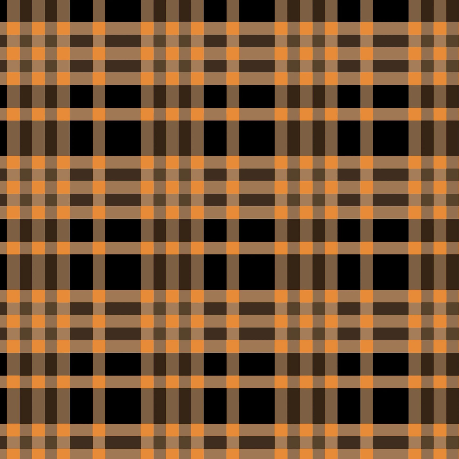 Fall Plaid Seamless Digital Paper - CraftNest - Digital Crafting and Art