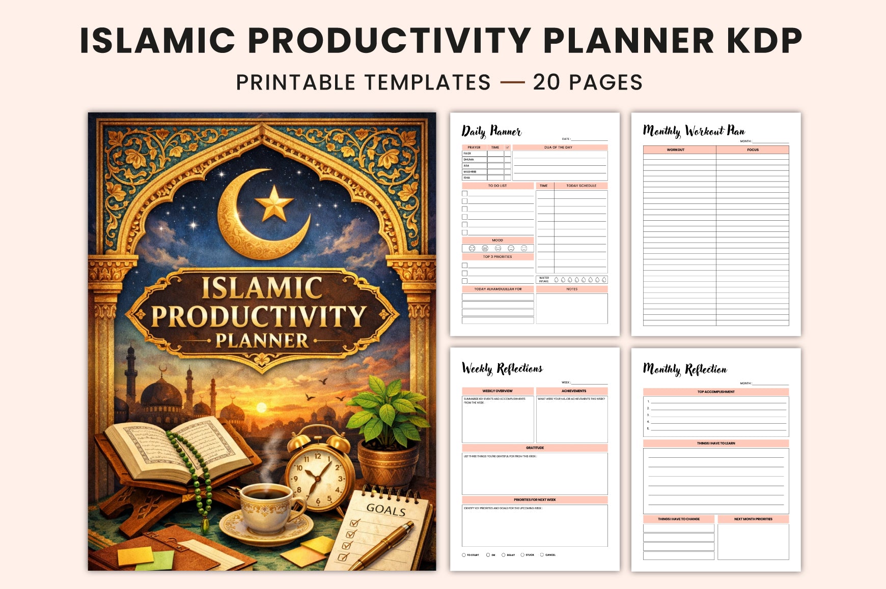 Islamic Productivity Planner