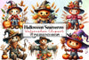 Halloween Scarecrow Clipart Bundle